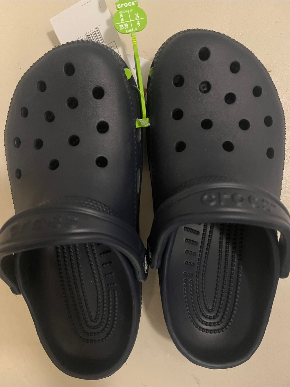 CROCS Kids Classic Clog in Navy